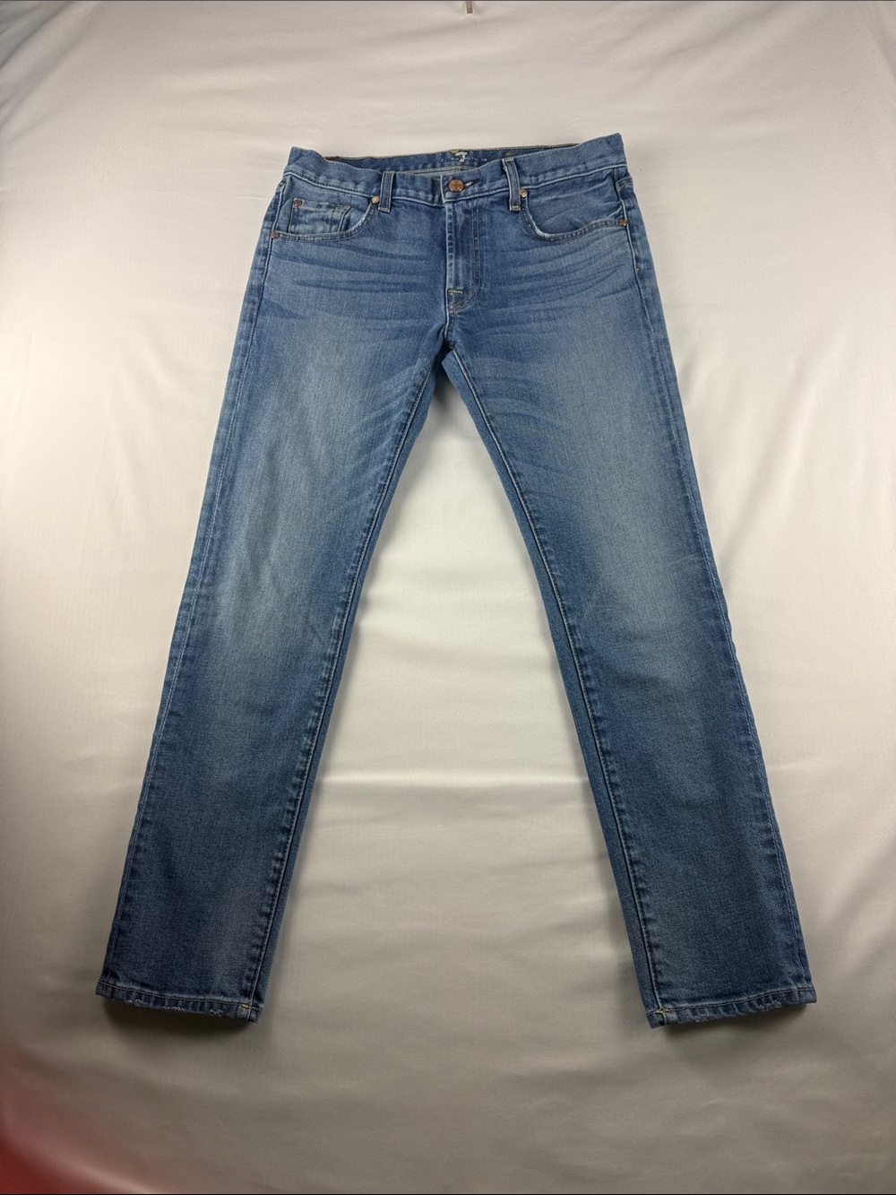 7 For All Mankind Skinny Ankle Jeans Women's Size 28 Low Rise Vintage